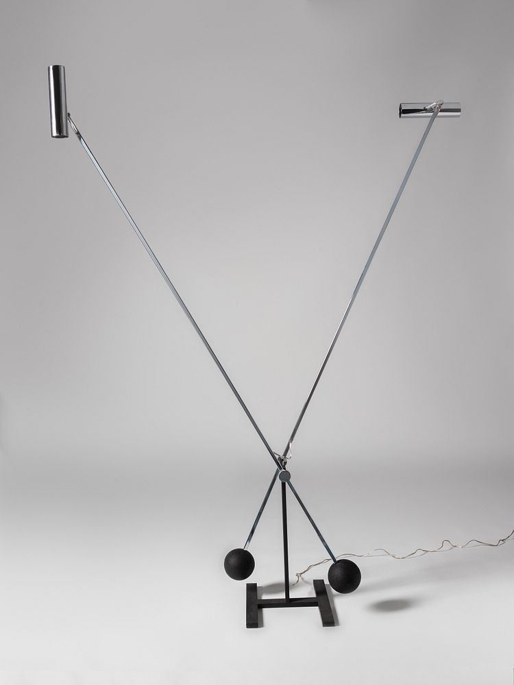 Appraisal: Robert Sonneman American b Counterbalance Floor Lamp Sonneman Lighting USA