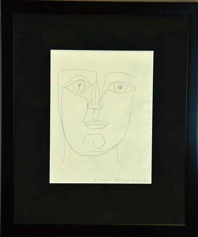 Appraisal: Pablo Picasso Etching On PaperFrom the suit titled '' Prosper