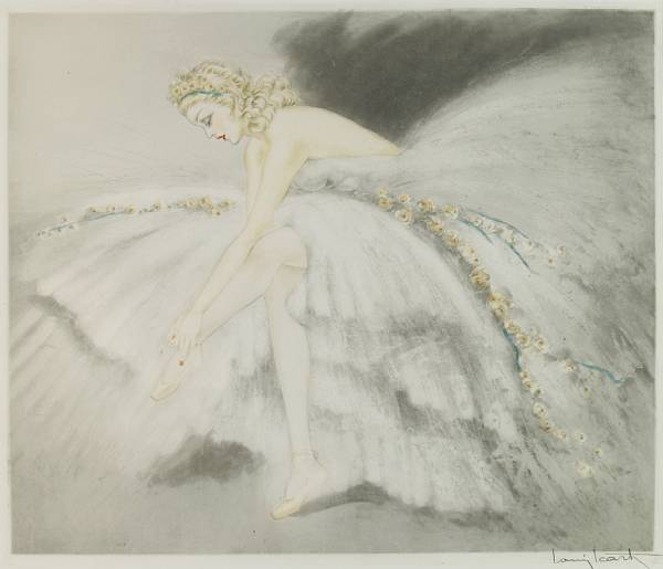 Appraisal: Louis Icart French - Fair Dancer H C amp I