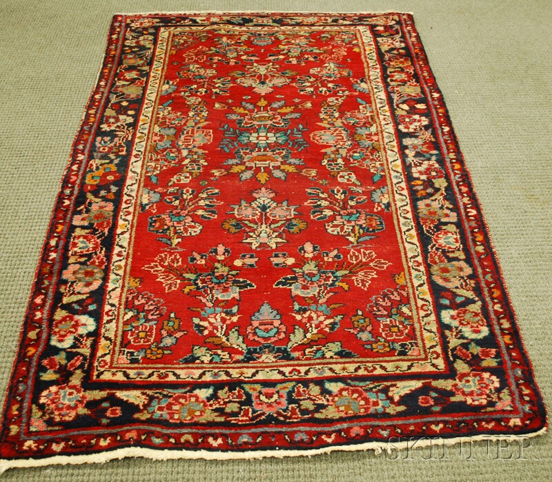 Appraisal: Hamadan Rug Northwest Persia th Century ft in x ft