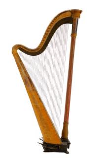 Appraisal: Fine Irish Regency Classical Harp by John Egan John Egan