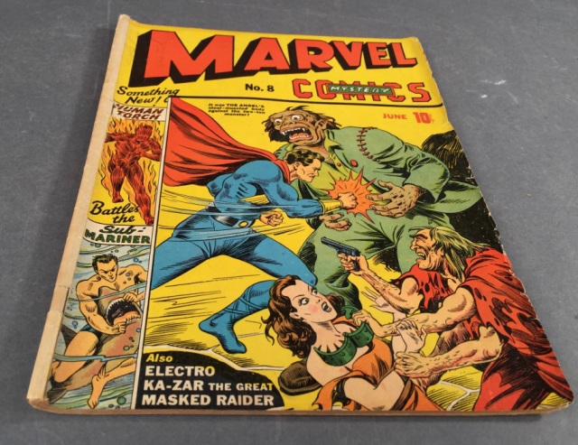 Appraisal: Marvel Mystery Comics June Ungraded unrestored Most of these comics