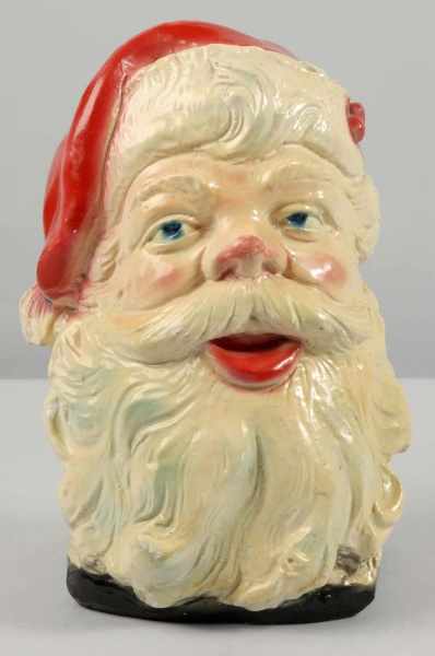 Appraisal: Large Santa on Chimney Bank Description Chalk Condition Excellent Size