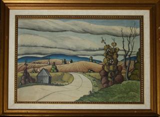 Appraisal: Francis Colburn VT - Vermont Landscape x o b signed