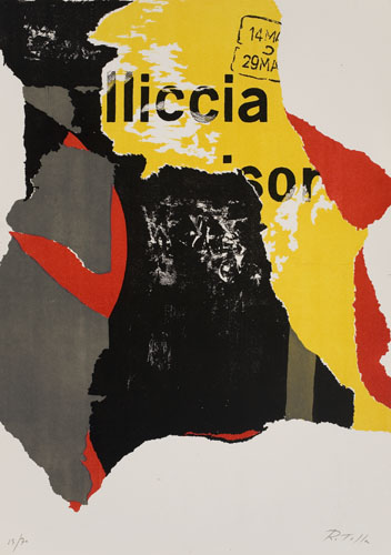 Appraisal: MODERN ITALIAN PRINTMAKING PORTFOLIO Argan G C The Lithograph Galleria