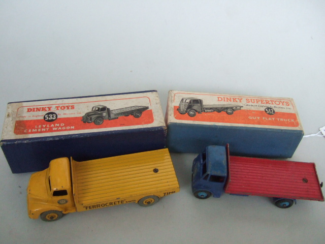 Appraisal: A Dinky Leyland cement wagon No and a Dinky No