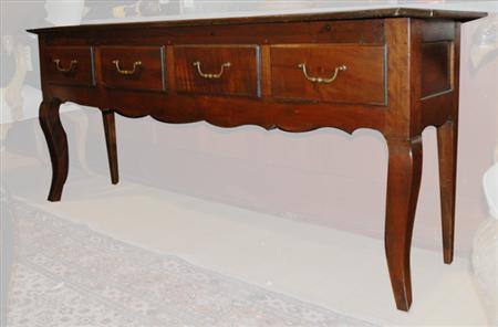 Appraisal: Provincial Style Fruitwood Dresser Base Estimate nbsp nbsp nbsp -