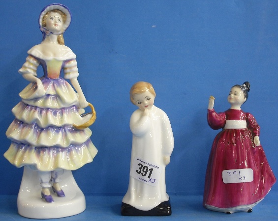 Appraisal: Royal Doulton Figures Meg HN Darling HN and Vanity HN