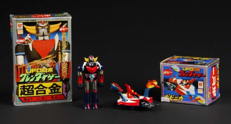 Appraisal: Lot of Chogokin Grandizer Spacer ST Description Japanese Made by