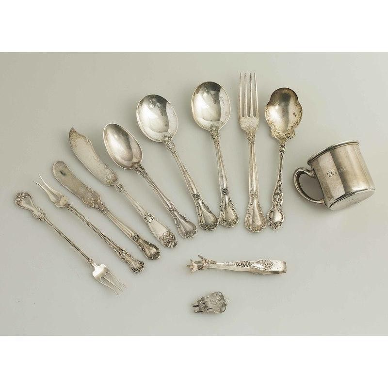 Appraisal: Assorted Sterling Silver ozt Lot of assorted sterling silver comprising