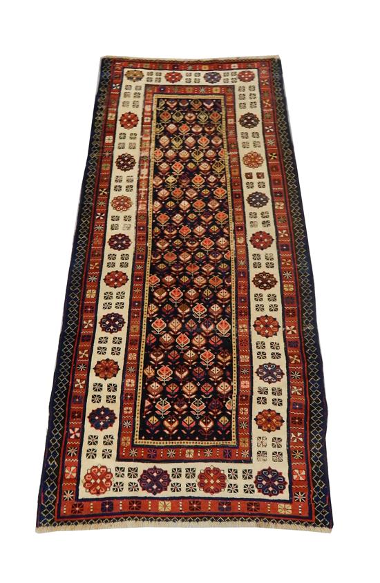 Appraisal: RUGS Antique Caucasian Talish scatter rug ' l x '