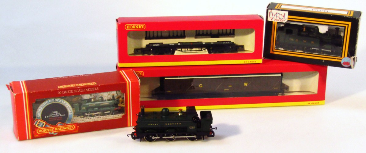 Appraisal: A Hornby Railways OO-gauge GWR scale model locomotive R cm