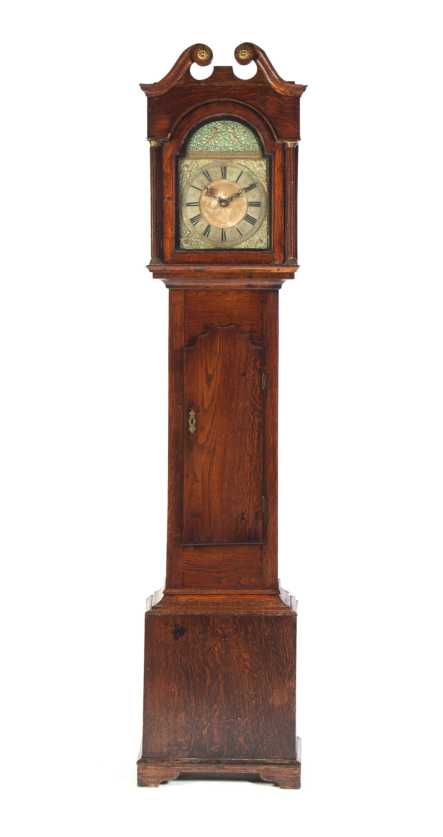 Appraisal: TALL CASE CLOCK France st quarter- th century Oak case