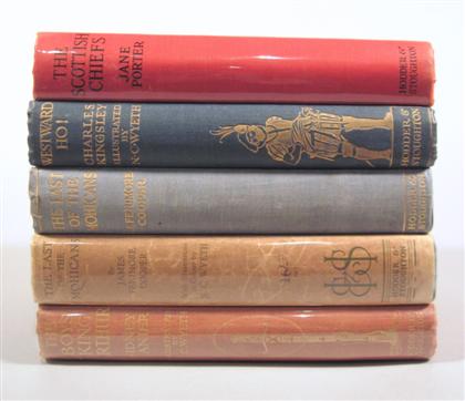 Appraisal: vols Wyeth N C illustrator - First English Editions of