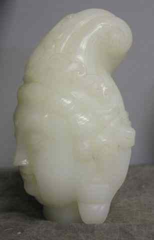 Appraisal: Bust of Quan Yin Possibly Jade or Cast Glass Beautiful