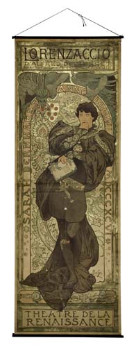 Appraisal: ALPHONSE MUCHA LORENZACCIO x inches F Champenois Paris Condition B-