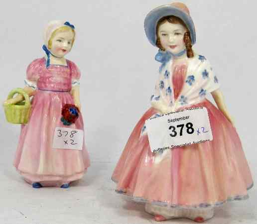 Appraisal: Royal Doulton Figures Tinkle Bell HN and Lily HN