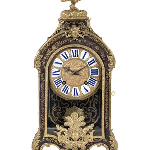 Appraisal: A Louis XVI Gilt Bronze Mounted Boulle Marquetry Bracket Clock