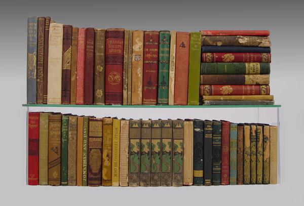 Appraisal: PIECE COLLECTION OF ANTIQUES BOOKS Large collection of books by