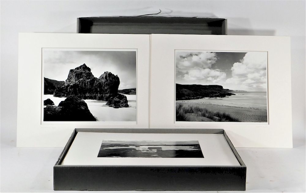 Appraisal: Robert Price Scotland Wales Coastal Photographs Robert Price United Kingdom