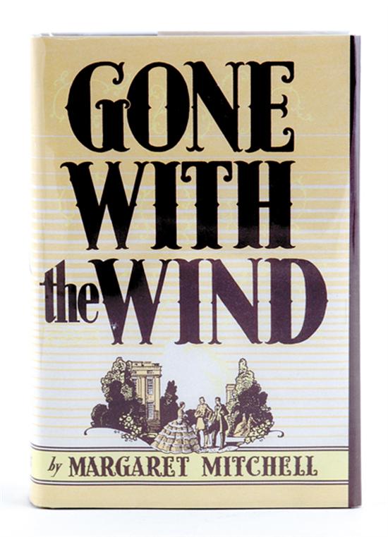 Appraisal: Book Gone With the Wind first edition Mitchell Margaret GONE