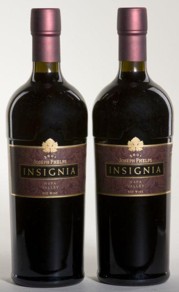 Appraisal: Joseph Phelps Winery Insignia n into neck continues to live