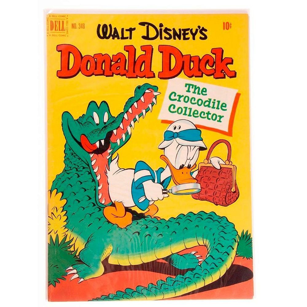 Appraisal: Donald Duck The Crocodile Collector Four-Color Dell Cover art by