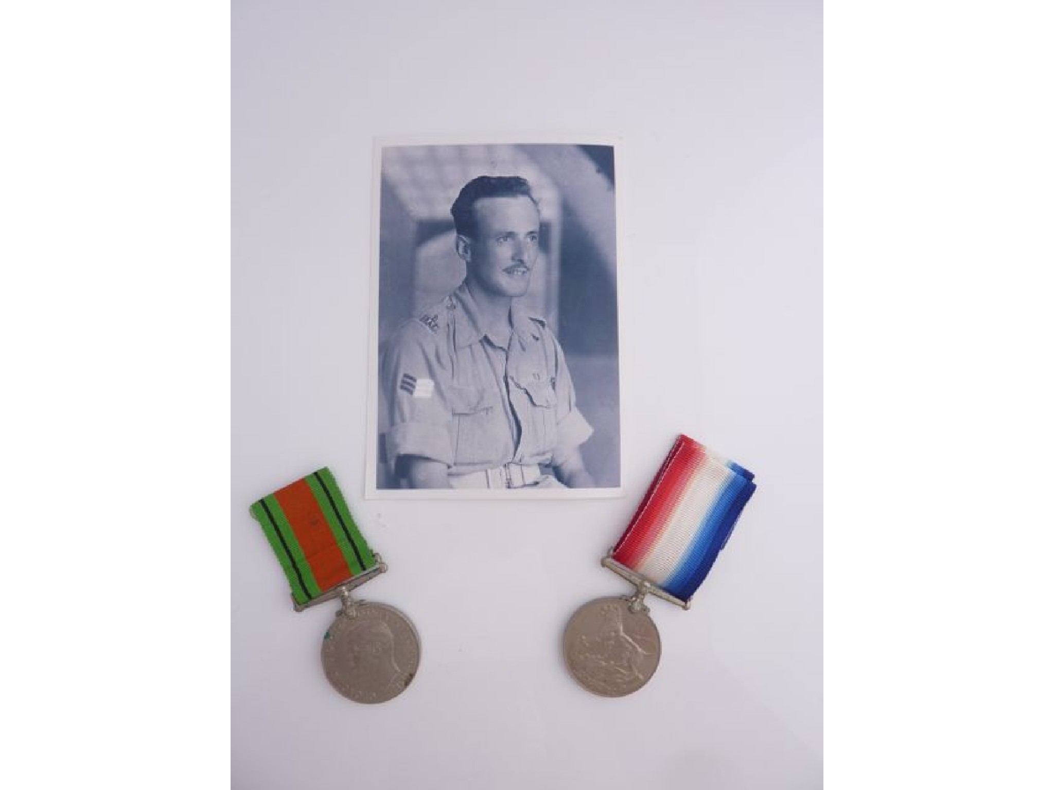 Appraisal: Alex Ernest Hammond RA - War Medal Defence Medal and