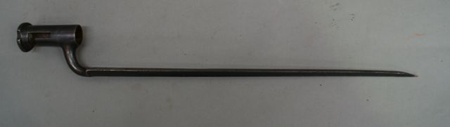 Appraisal: A British Socket bayonet no scabbard