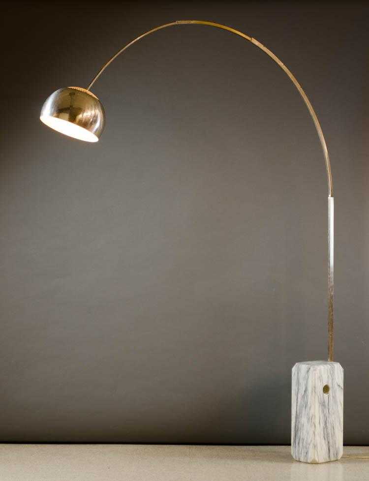 Appraisal: MID-CENTURY MODERN ARCO FLOOR LAMP Achille Pierre Giacomo Castiglioni design