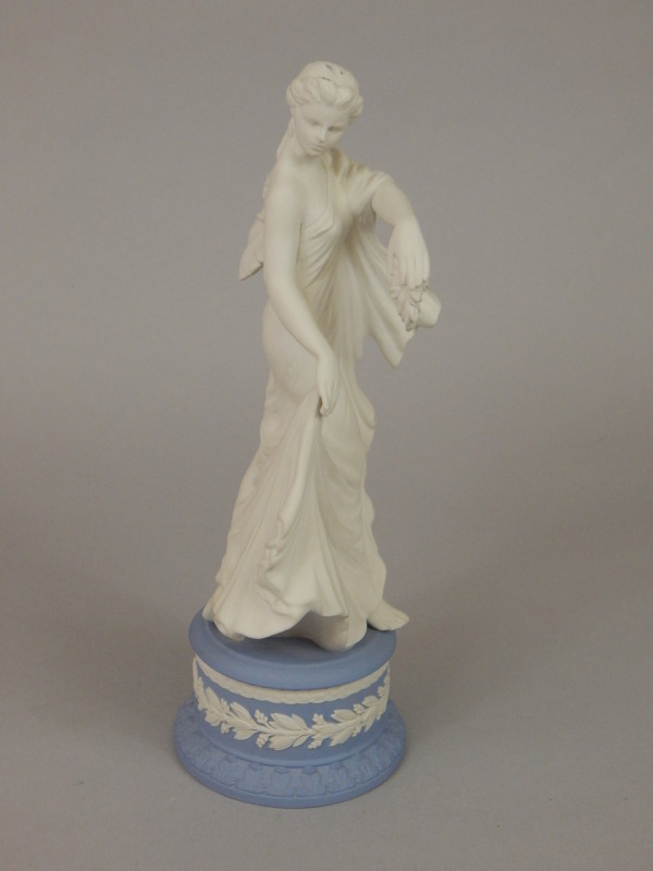 Appraisal: A Doulton blue Jasperware figure from the Dancing Art Collection