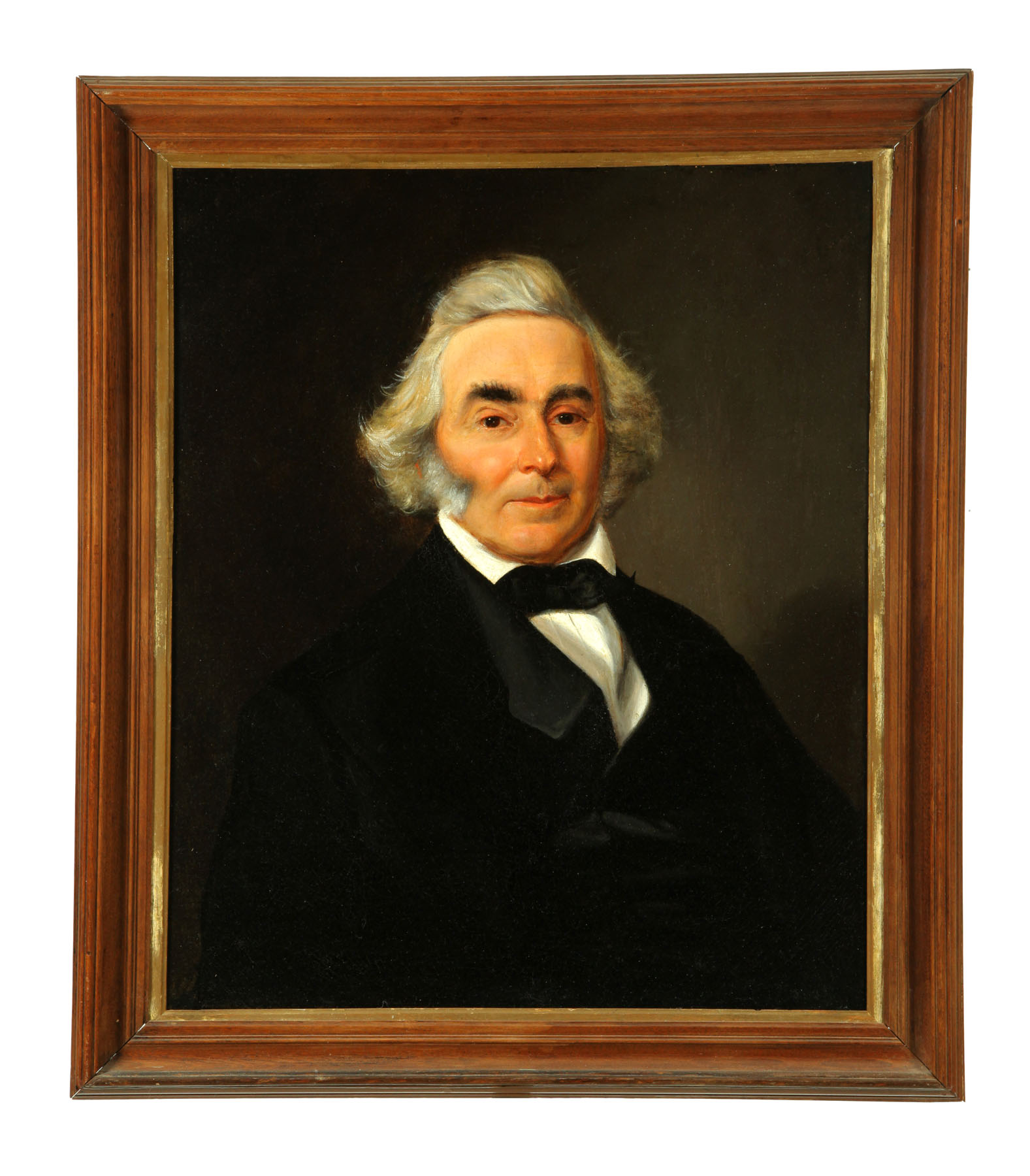 Appraisal: PORTRAIT OF A GENTLEMAN AMERICAN SCHOOL ND QUARTER- TH CENTURY