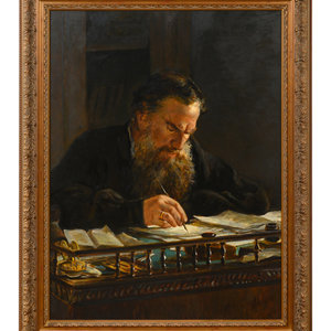 Appraisal: After Nikolai Ge Russian - Property from a Private Collection