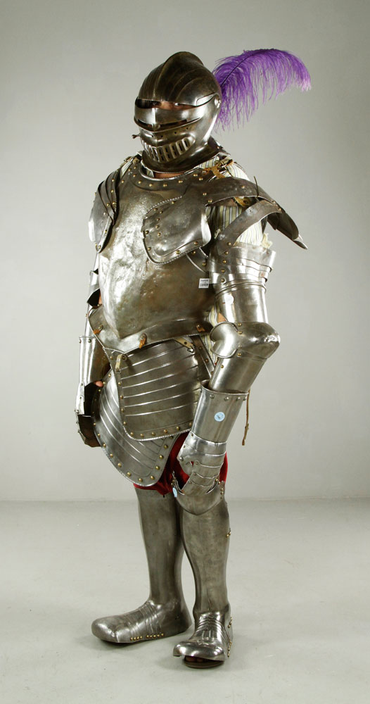 Appraisal: - European Suit of Armor European suit of armor hand