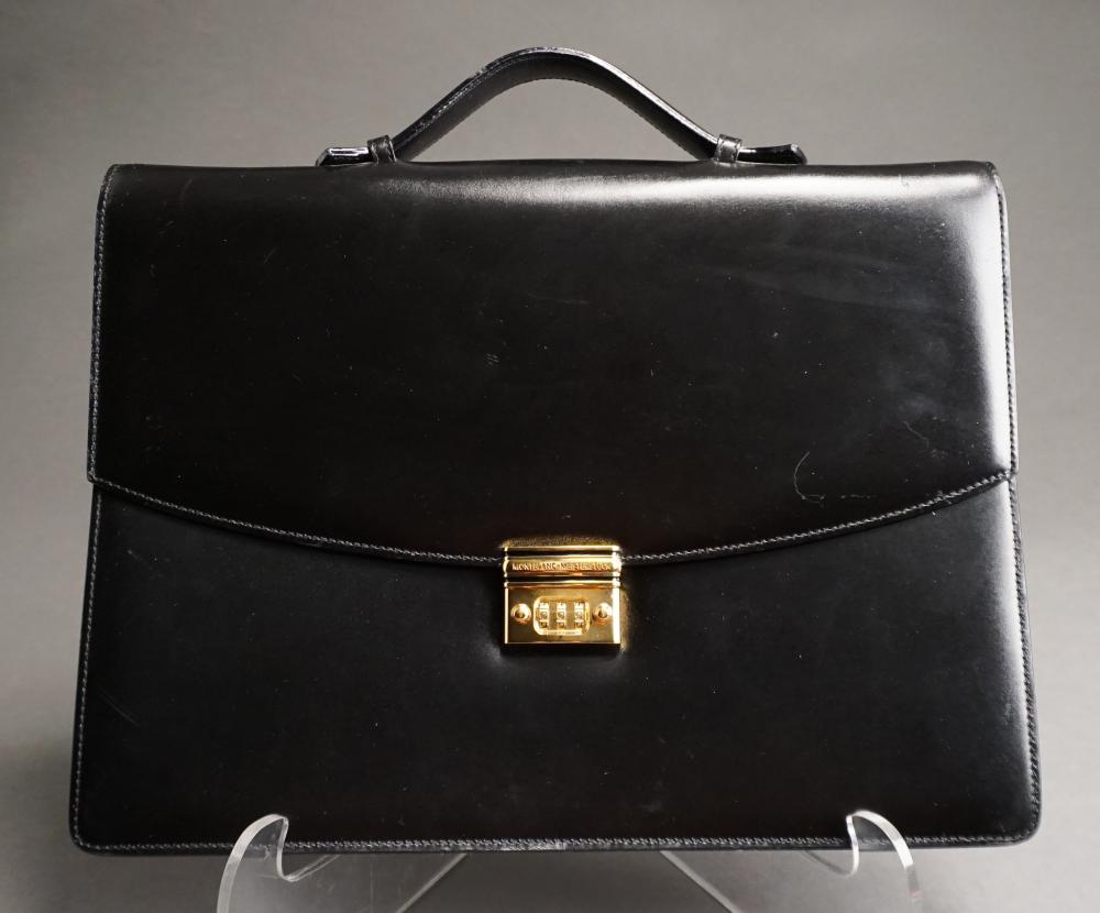 Appraisal: Montblanc Meisterstuck Black Leather Briefcase W in