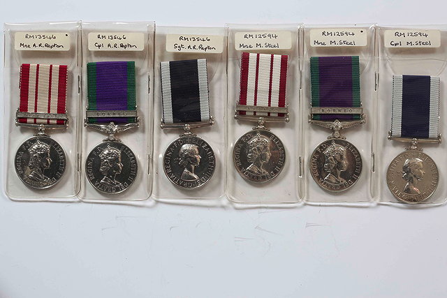 Appraisal: A GROUP OF THREE MEDALS awarded to RM A R