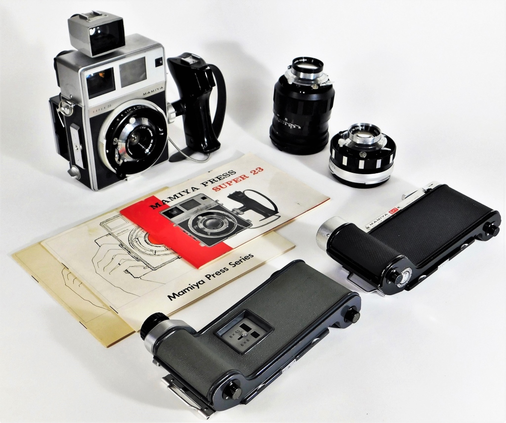 Appraisal: GROUP OF MAMIYA PRESS SUPER CAMERAS Group of Mamiya Press