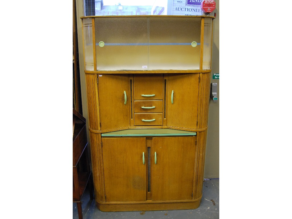 Appraisal: A vintage 'Essential' kitchen cabinet