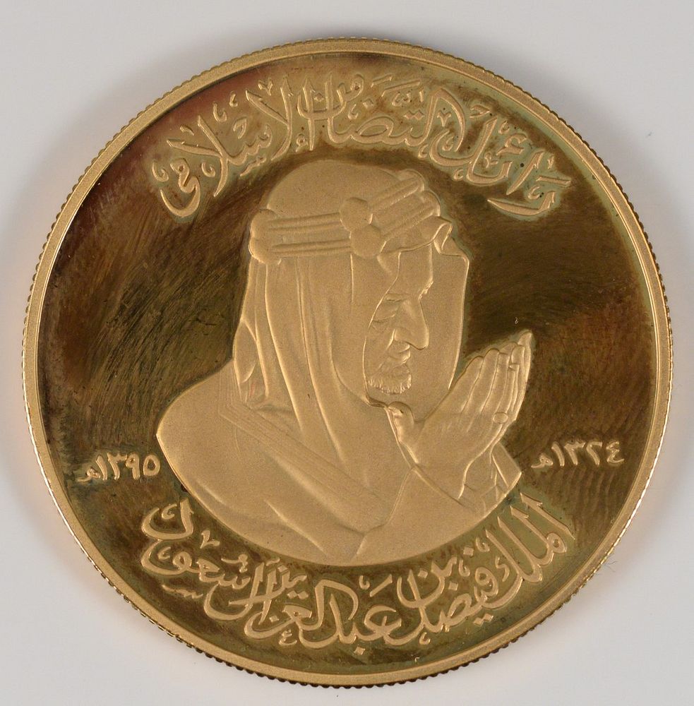 Appraisal: Karat Gold Medal that was issued to memorialize the death