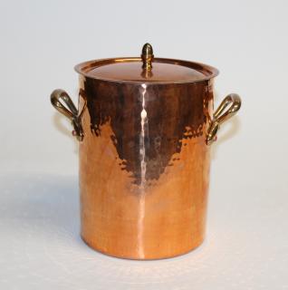 Appraisal: Mauviel for Sur La Table French copper stock pot Mauviel