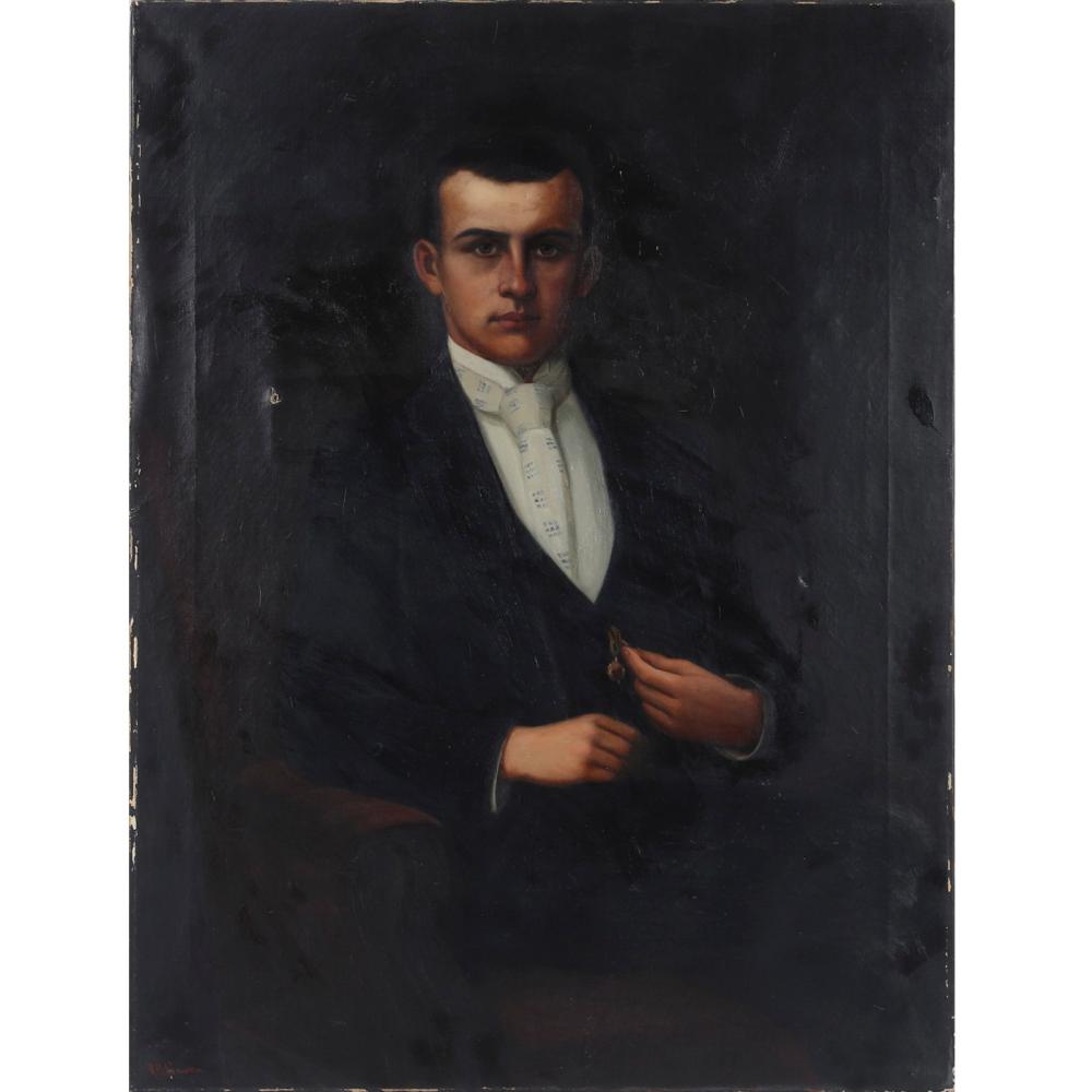 Appraisal: RICHARD BUCKNER R B GRUELLE AMERICAN - PORTRAIT OF A