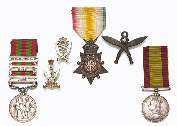 Appraisal: A lot of three British Victorian campaign medals for Afghanistan