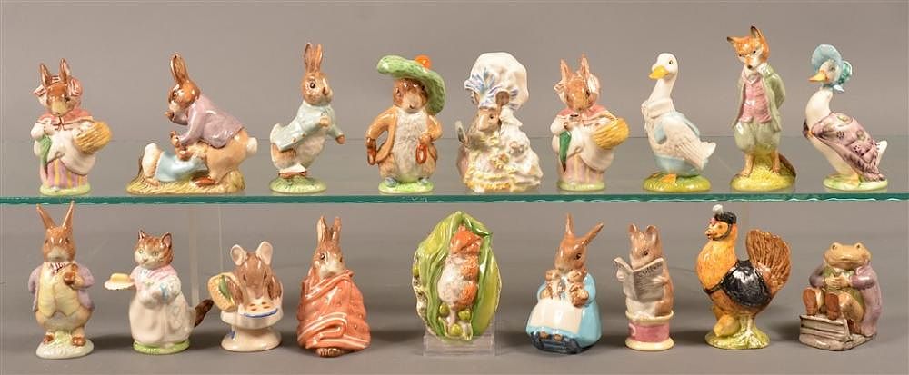 Appraisal: Lot of Various Beatrix Potter's Figurines Lot of Various Beatrix