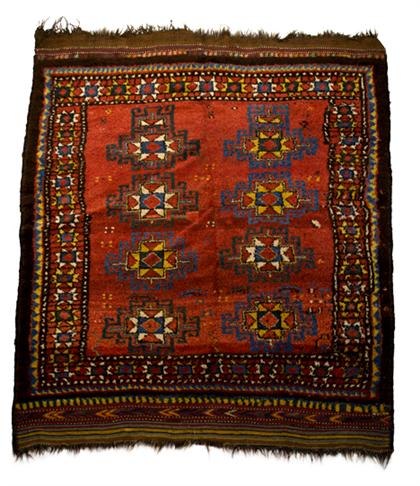 Appraisal: Kirghiz rug north turkestan circa late th century ft in