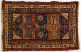 Appraisal: Persian Kazak Rug Persian Kazak area carpet ' x '