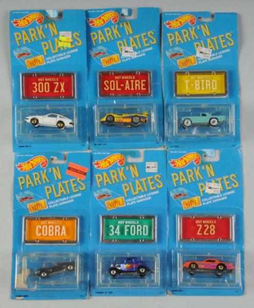 Appraisal: Lot of Mattel Hot Wheels Park N Plates Description Includes