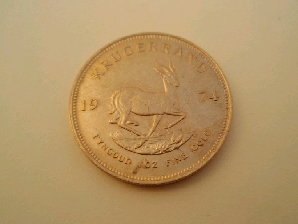 Appraisal: A oz gold Krugerrand