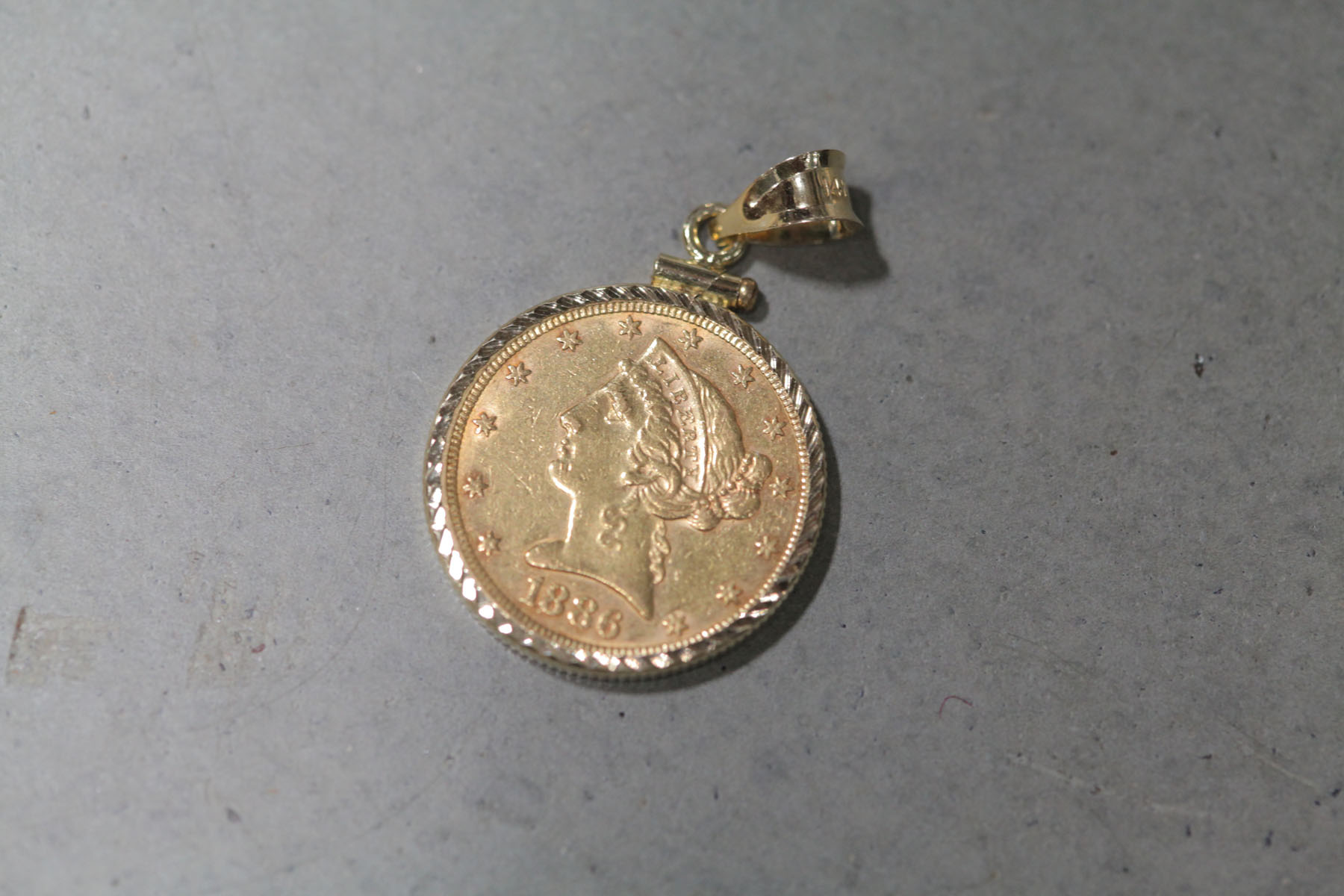 Appraisal: CORONET HEAD FIVE DOLLAR HALF EAGLE American late th century