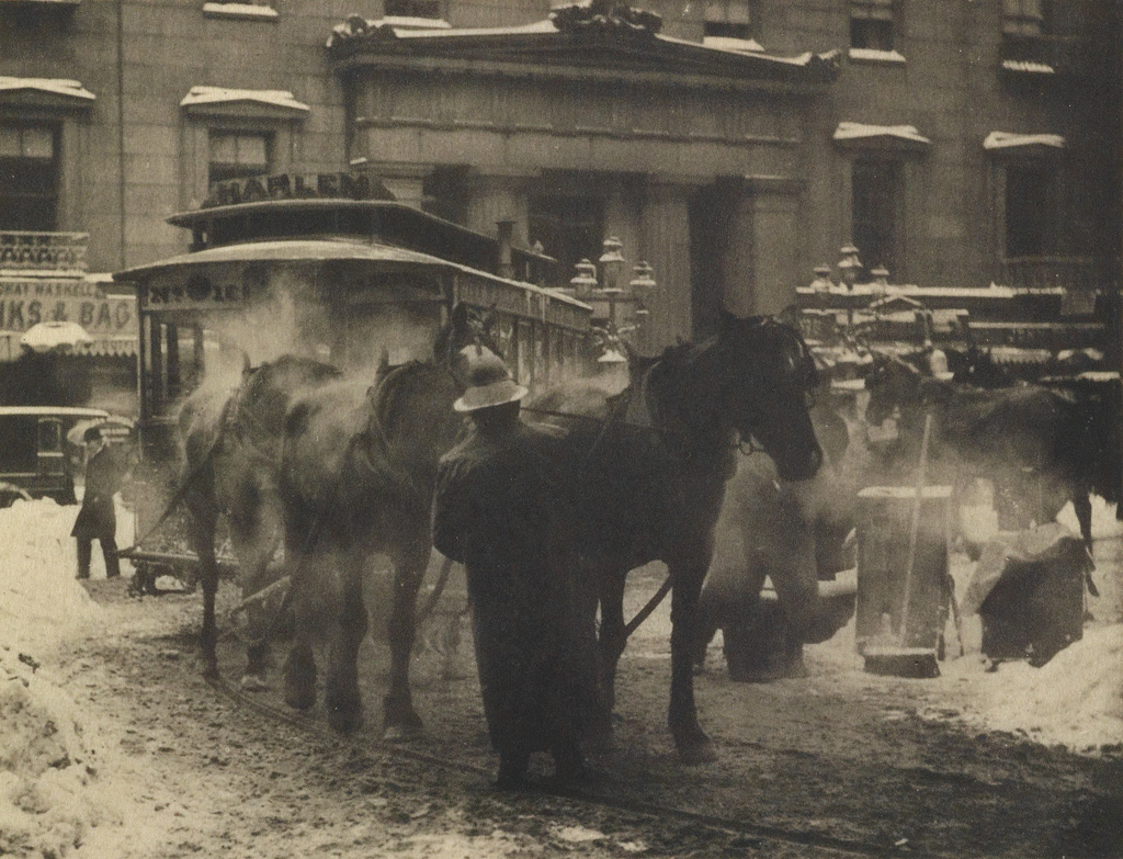 Appraisal: ALFRED STIEGLITZ - The Terminal from Camera Work Number Photogravure