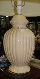 Appraisal: A ceramic table lamp